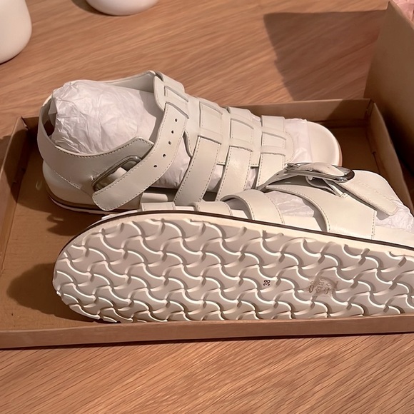 White Fisherman Sandals - Picture 7 of 10